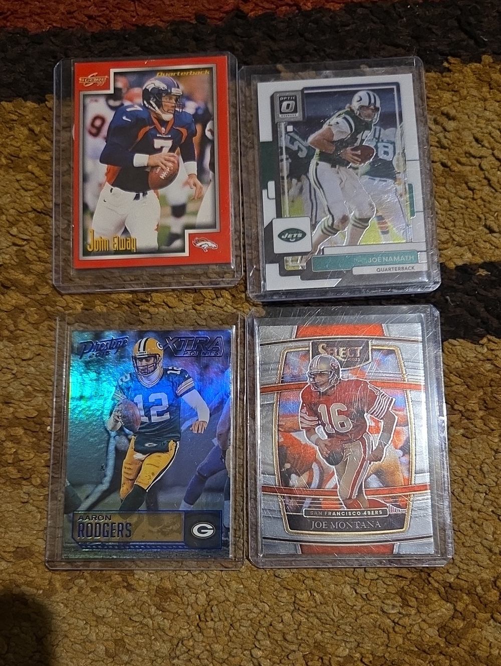 NFL Quarterback Card Lot